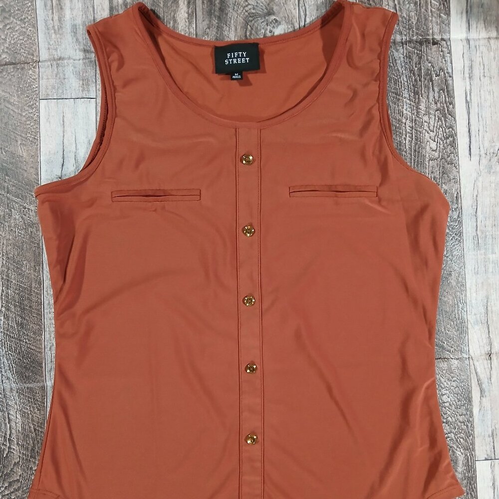 Fifth Street Women's Sleeveless Top Size Medium